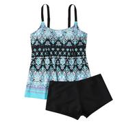 MOKBAY Costumi da Bagno Donna Vita Alta Due Pezzi Rosso Articoli A Meno di 5 Euro Push Up Abbronzatura Costume Curvy Sexy Sostegno Due Pezzi Costume Donna Tankini M