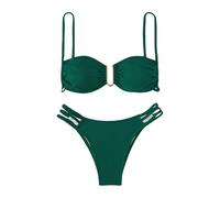 MOKBAY Costumi Donna Curvy Nuoto Snellente Costume Premaman Mestruale Costume Due Pezzi Taglie Forti I Miei Ordini Fatti di Recente Abbronzante Due Pezzi Bikini Donna Mare Curvy XS