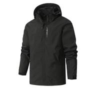 MOKBAY Mantella Antipioggia Pioggia Bicicletta Running Impermeabile Uomo Impermeabile Giubbotti Casual Autunnale Giacca da Pioggia Abbigliamento Trench Giacca Antipioggia Uomo XL