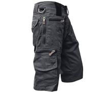 MOKBAY Offerta Lampo di Oggi Pantaloncini Uomo Cargo Palestra Bermuda sotto Il Ginocchio con Tasche Vestiti Pantaloni Corti Pantaloni da Lavoro Corti Eleganti Pantaloncini da Uomo L