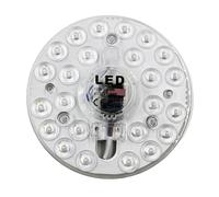 MOKEKA 12W LED Modulo Circolare Bianco Freddo 6500K,Design Magnetico Facile da Installare, AC220V, Kit di Conversione per Plafoniere Circolari con Magnete Fisso(12W)