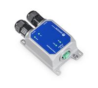 MokerLink IP67 Outdoor 10 Gigabit PoE Injector, 10/100M/1G/2.5G/10Gbps, DC48-57V In Max 120W, IEEE 802.3 af/at/bt PoE Out Max 90W, montaggio a parete in metallo impermeabile