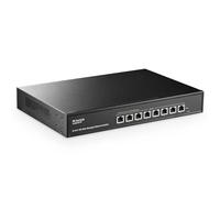MokerLink Switch gestito 10 Gigabit a 8 porte, supporto negoziazione automatica 10G/5G/2,5G/1000M, larghezza di banda 160 Gbps, gestione Web intelligente, switch Ethernet con montaggio su rack in meta