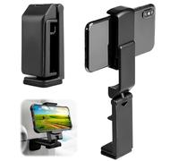 Mokeum A-irplane - Supporto da scrivania universale girevole a 360°, compatibile con i-Phone/Galaxy Android Phon (nero, 1 pezzo)
