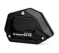 Mokiton Piastra di estensione per cavalletto laterale moto compatibile con BMW R1250GS Rallye HP 2018-2023 (solo per sospensioni sportive) | Enlarger Support Pad R 1250 GS R1250 GS Accessori HP (nero)