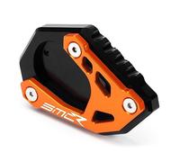 Mokiton Piastra di estensione per cavalletto laterale per moto, compatibile con KTM 690 SMC R 2019-2023, supporto per poggiapiedi 690 SMC-R 690 SMCR accessori (arancione-1)