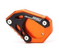 Mokiton Piastra di estensione per cavalletto laterale per moto, compatibile con KTM 890 Adventure/R 2020-2023, supporto poggiapiedi 890 ADV 890ADV 890ADVENTURE accessori (nero)