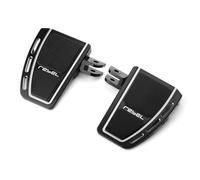 Mokiton Staffa di montaggio per pedane larghe per moto compatibile con H.onda Rebel 1100 2021 2022 2023 2024 | Set di estensione del pedale del poggiapiedi CMX1100 CMX 1100 accessori per piedi