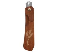 MOKKHNB 1 Set Lama per pane con manico in legno, Strumento per incidere baguette e pasta madre, Coltello per incidere l'impasto con lama di rasoio, Accessori da cucina per panificazione casalinga
