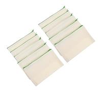 MOKKHNB 10pezzi Portapenne in Tela Canvas Pochette Multiuso Capacità Astuccio Vuoto Con Zip Per Scuola Viaggio e Organizzazione Cosmetici Leggero e Resistente Design Semplice Per Personali