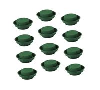 MOKKHNB 12 Pezzi Ciotola di Argilla per Composizioni Floreali Ad capacità di Assorbimento D’idratazione Design Esclusivo per Centrotavola Navata Centrale Matrimonio Festa Verde