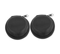 MOKKHNB 2 pezzi Custodia Orologio Rotonda Portatile con Chiusura Zip Compatta per Protezione Anti- e Design Orologio