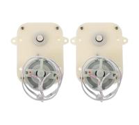 MOKKHNB 2 pezzi di accessori per agitatore motore CC per avvolgitore di orologi, mini ingranaggio motore CC elettrico a bassa velocità per supporto espositivo per avvolgitore di orologi, montaggio