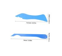 MOKKHNB Attrezzi per Vetrate Artistiche con Strumento Manuale in Plastica per Foiling Rame Kit per Artigianato Vetro Resistente e Facile da Usare per Professionisti e Fai da Te