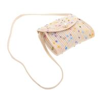 MOKKHNB Borsa Tracolla in Corda di Cotone Intrecciata per Donna, Stile Bohemien Chic, Comoda da Indossare, per Vacanze al Mare e Uscite Casual