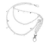 MOKKHNB Chain Punk con Ciondolo Decorativa per Frange Accessori Hip Hop per Goth