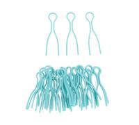 MOKKHNB Clip per Bobine da Cucito in Plastica Verde Riutilizzabili, 50 Pezzi, per Organizzare Bobine e Filo Durante Ricamo e Cucito