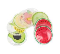 MOKKHNB Cold Therapy Eye Pads in Gel PVC con Design a Frutta, 8 Pezzi per Ridurre le Borse sotto gli Occhi in Estate Stili multipli
