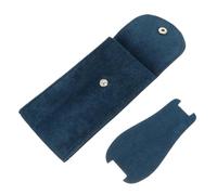 MOKKHNB Custodia Regalo Orologi Flanella e in Orologio Chiusura a Scatto Pratica Blu, Protezione Braccialetti, come Famiglia, Amici Amanti