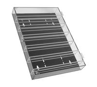 MOKKHNB Espositore Acrilico Multi Livello per Scatola Trasparente per Utensili Organizer Portatile per Design Moderno e Compatto Facile da e Conservare