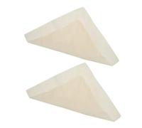 MOKKHNB Filtrante Riutilizzabile per Tofu e Latte Noci 60 Cm Garza in Non Sbiancato per Filtrare Residui e Cucinare Set da 2 Pezzi