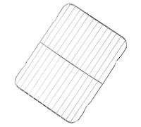 MOKKHNB Griglia per Friggere in Acciaio Resistente Rete per Drenaggio Dell'olio, Porta Patatine Fritte e Contenitore di Stoccaggio per Friggere e Cucinare Piatti Senza Grassi