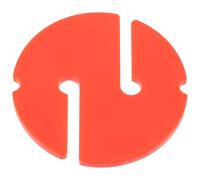 MOKKHNB Marcatore di Orientamento Subacqueo Rotondo Rosso in ABS, Portatile | Immersioni Tecniche e Addestramento, Segnala Facilmente Percorsi e Punti, Adatto a Caverne e Bobine