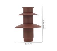 MOKKHNB Ricambio per Macchina Fontana di Cioccolato Elettrica Doppio Albero a Spirale per Fontana di Formaggio Facile da Installare e Pulire per Effetto Flusso Uniforme