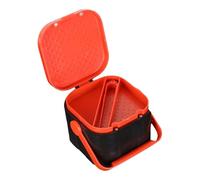 MOKKHNB Scatola per Vermi per Conservazione in Plastico Traspirante e Portatile Contenitore per Esche Vive Come Vermi e Blood Worm Allevamento in Pesca