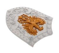 MOKKHNB Scudo incrociato scudo del cavaliere Accessori per costumi da cavaliere scudo del ragazzo soldato giocare a scudo giocattoli scudi vintage scudo giocattolo per plastica