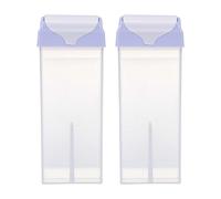 MOKKHNB Set 2 Bottiglie per Cera Depilatoria in Abs, Design Compatto e Pratico, per Uso Domestico e Salone, Bottiglie per Conservazione Cera Bianco Colore Casuale