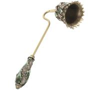 MOKKHNB Spegnicandela in Metallo per Candele Profumate Funzione di Spegnimento Sicuro e Prolungamento della Durata, per Decorazioni Domestiche