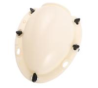 MOKKHNB Stampo per Uova di Pasqua in Plastica Beige, Resistente di Alta Precisione, per Dolci Pasquali Creativi e Premi per Feste Speciali