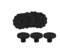 MOKKHNB Tappi a Vite per Ombrelli Pieghevoli, Set da 4 Pezzi Guarnizione e Rondelle, Accessori per Riparazione Punta Ombrello da Viaggio Antivento, Compatibili Molti Modelli