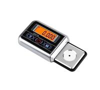 MOKLYF Bilancia Digitale Mini da 0,001 g Bilancia da milligrammi Bilancia Portatile per Gioielli Dinamometro Digitale 20 g(Un colore-20gx0,001