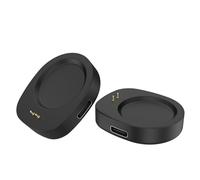 MoKo 2 Pack Adattatore Caricatore Magnetico per Amazfit Helio Strap/T-Rex 3/3 Pro/Ultra 2/Balance/Balance 2/Active Max/Active 3 Premium, Dock di Ricarica Portatile con Porta USB-C, senza Cavo