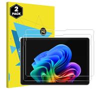 MoKo 2 Pellicole in Vetro Temperato per Surface Pro 12" 2025, Durezza 9H Vetro Temperato per Surface Pro 12", Compatibile con Penna Surface, Sensibile al Tocco, Compatibile con Custodia
