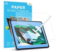 MoKo 2 Pezzi Pellicola Protettiva in Carta per iPad Pro 11" (2022/2021/2020/2018) / iPad Air 5a/4a Gen. (2022/2020), Scrivere e Disegnare Come su Carta Antiriflesso Opaco, Compatibile con Apple Pencil
