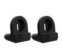 MoKo 2 Pezzi Supporto Caricatore Compatibile con Samsung Galaxy Watch 4 40mm 44mm/4 Classic 42mm 46mm/3 41mm 45mm/Active 2 1 40mm 44mm, Supporto di Ricarica in Silicone con Base Antiscivolo, Nero