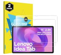 MoKo [2 Pezzi Vetro Temperato per Lenovo Idea Tab 11" 2025 / Tab M11 / K11, Pellicola Protettiva Trasparente HD, Durezza 9H, Antigraffio, Anti-Impronte, Installazione Semplice Senza Bolle
