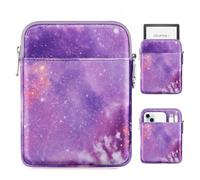MoKo 6-7" eReader Sleeve Borsa per 7" ereaderColorsoft Signature Edition, Tutti i nuovi 6" ereader 11a Gen 2022/10a Gen. 2019/8a Gen. 2016, 6,8" Paperwhite 11a/10a Gen 2021/2018, Viola stellata