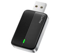MoKo Adattatore CarPlay Wireless per Apple iPhone(2025 aggiornato), Mini Adattatore Car Play Wireless per iOS 10 e auto con Apple CarPlay, Convertire Car Play cablata in Wireless, Plug and Play, Nero