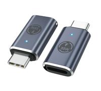 MoKo Adattatore da Lightning a USB C 2PZ, Adattatore iPhone a USB C per iPhone 17 Air 16 15 Pro Max, Ricarica Rapida/Trasmissione Dati, Non per Auricolari/OTG, Grigio 35W