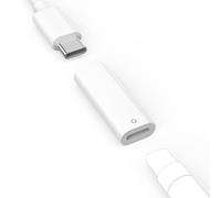 MoKo Adattatore da USB C a iPencil Compatibile con Apple Pencil di Prima Gen, Adattatore Apple Pencil per iPad 10/11(A16) Gen, Connettore USB-C Femmina a iPencil per Ricarica, Accoppiamento Bluetooth