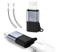 MoKo Adattatore da USB C a Lightning per DJI Mic Mini, iPhone a USBC Cuffie