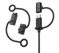 MoKo Adattatore de Charge USB C vers Garmin Watch 3Pack, Caricatore Cavo Garmin USB C per Fenix 8/7/7X/7S/6,Forerunner 970/570/965/955/265/255/165/55,Vivoactive 5/4S,Venu 3S/2/SQ,Instinct,Epix, Nero
