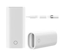 MoKo Adattatore di Ricarica Cavo per Apple Pencil 1a Gen. e iPad PRO, Caricatore Accessori per iPad PRO 12.9 10.5 9.7 / iPad Air 3 / iPad Mini 5 2019 Pen Penna (2 Pezzi, Bianco)