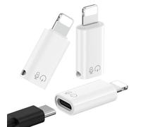 MoKo Adattatore USB-C a Lightning Audio per DJI Mic Mini, iPhone a USB-C