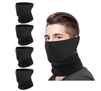 Moko Bandana Multifunzione [4 Pezzi], Sciarpa Senza Cuciture Girocollo, Sciarpa Magica da Campeggio, Moto, Caccia, Fascia Sportiva Esterna Elastica Traspirante per Bambini, Donna Uomo