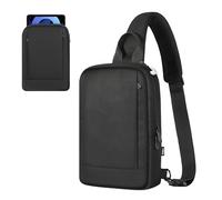 MoKo Borsa a tracolla per tablet 9-11 pollici con porta cuffie